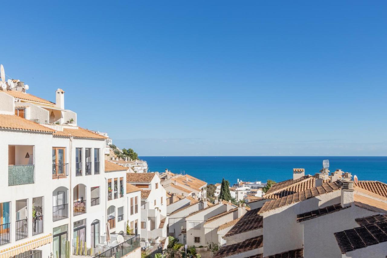 Altea Villa Buraux , Apartamento Con Vistas Al Mar & Parking En El Corazon Del Casco Viejo De Altea Kültér fotó