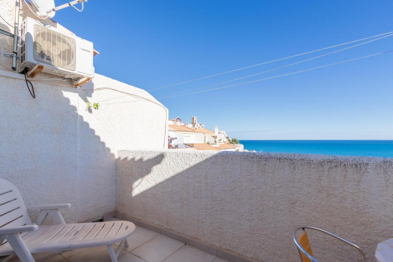 Altea Villa Buraux , Apartamento Con Vistas Al Mar & Parking En El Corazon Del Casco Viejo De Altea Kültér fotó